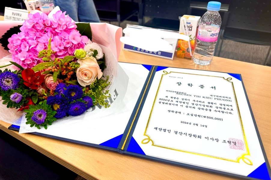 Học bổng cho du học sinh Việt Nam tại Hàn Quốc