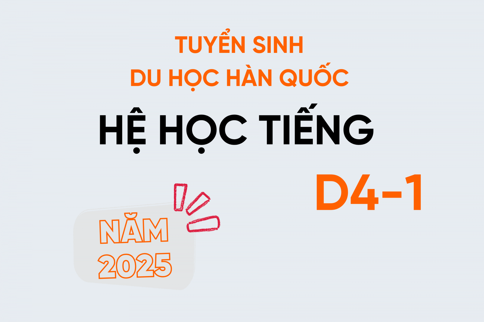 Tuyển Sinh Du Học Hàn Quốc Năm 2025 Cần TOPIK Mấy