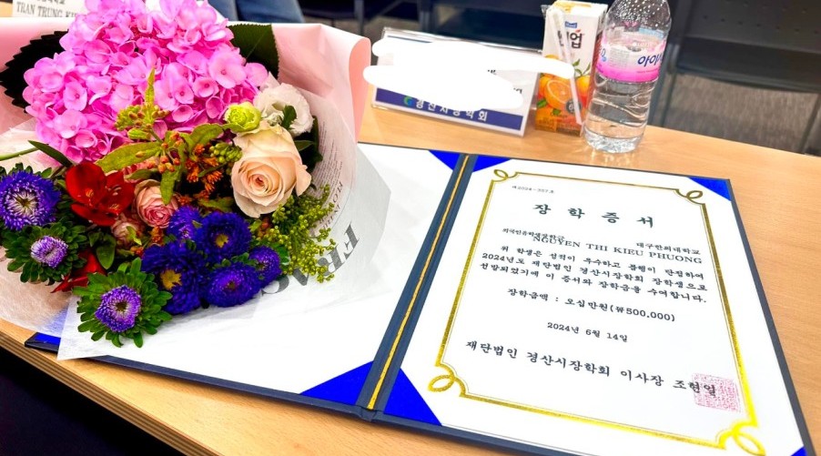 Học bổng cho du học sinh Việt Nam tại Hàn Quốc